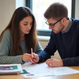 Exam preparation session for IELTS and Cambridge English