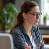 Professional and passionate tutor at work